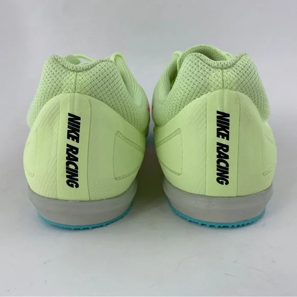 Nike Zoom Rival D 10 Volt Green Men's Track Spikes Shoes With Bag & Tool - Picture 12 of 12